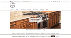 Desktop Screenshot of handymanlarry.com